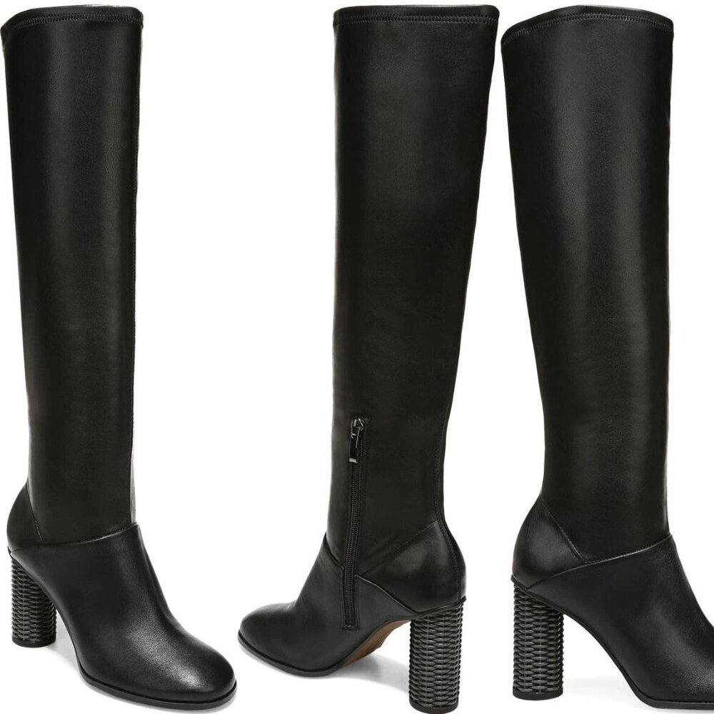 Franco Sarto Black Knee-High Boots